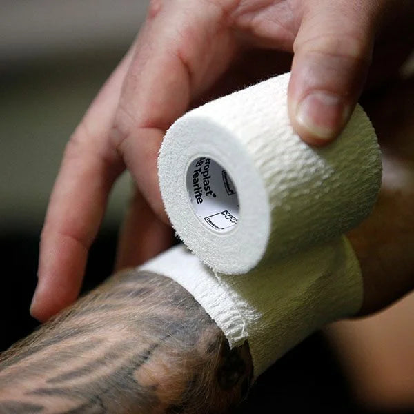 Steroplast White Elastic Adhesive Bandage Tearlite