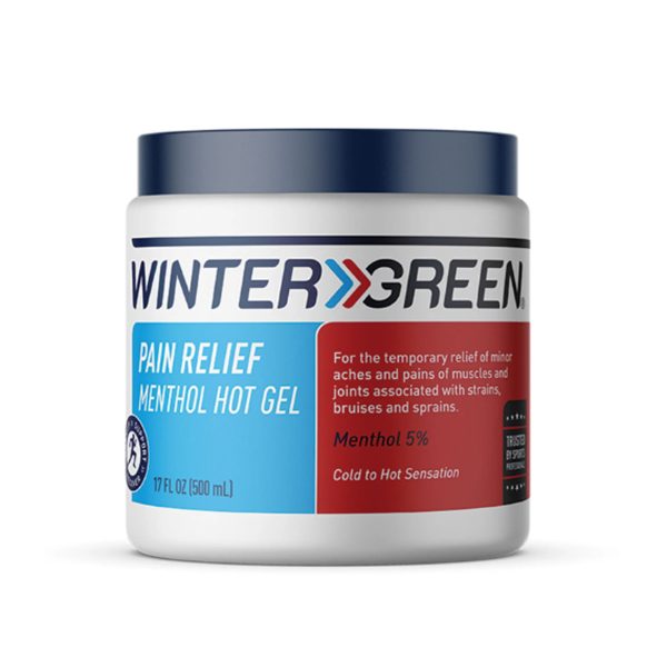 Muscle Relief Menthol Hot Gel | 500ml